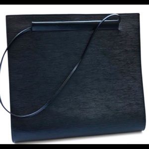 Louis Vuitton Black Epi Leather Saint Tropez Bag